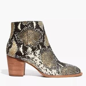 Madewell Rosie Ankle Bootie New $198